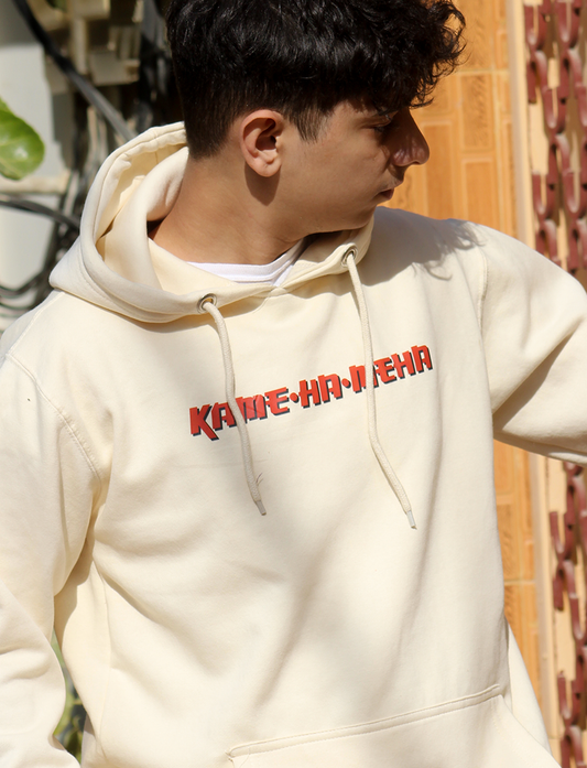 Kamehameha - Red & White Hoodie